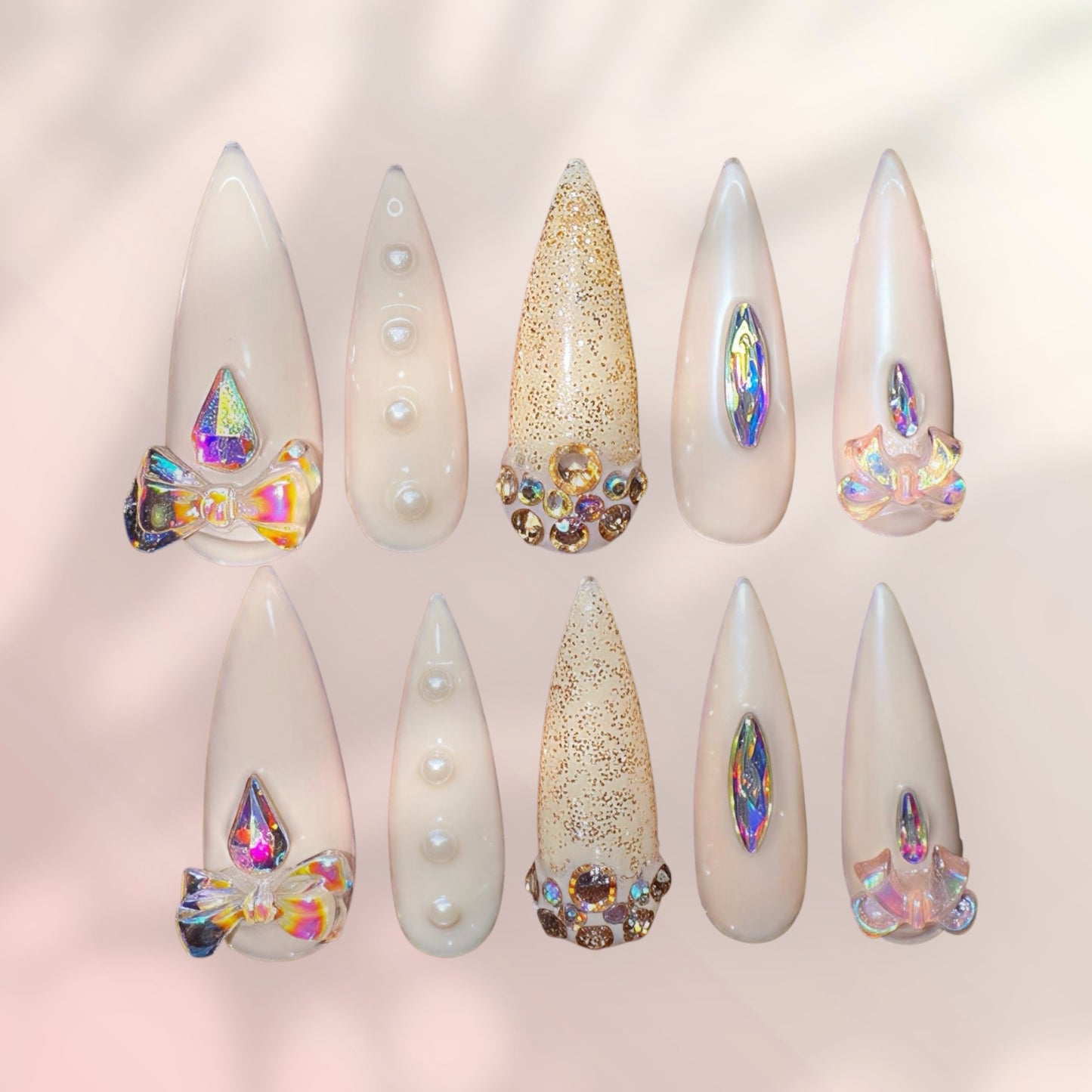 Neutral Fun (long stiletto)