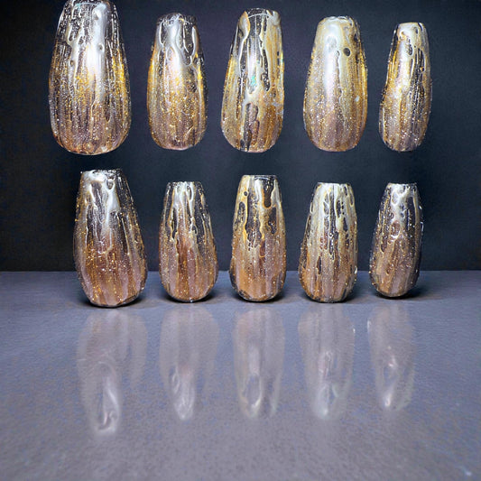 Black, Gold and Silver